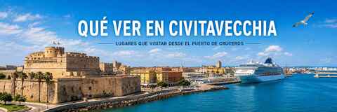 Qué ver en Civitavecchia desde el puerto de cruceros