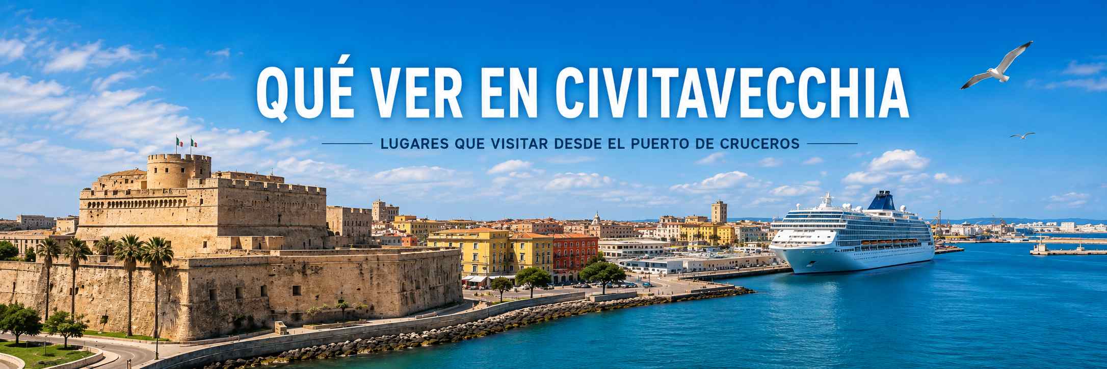 Qué ver en Civitavecchia desde el puerto de cruceros